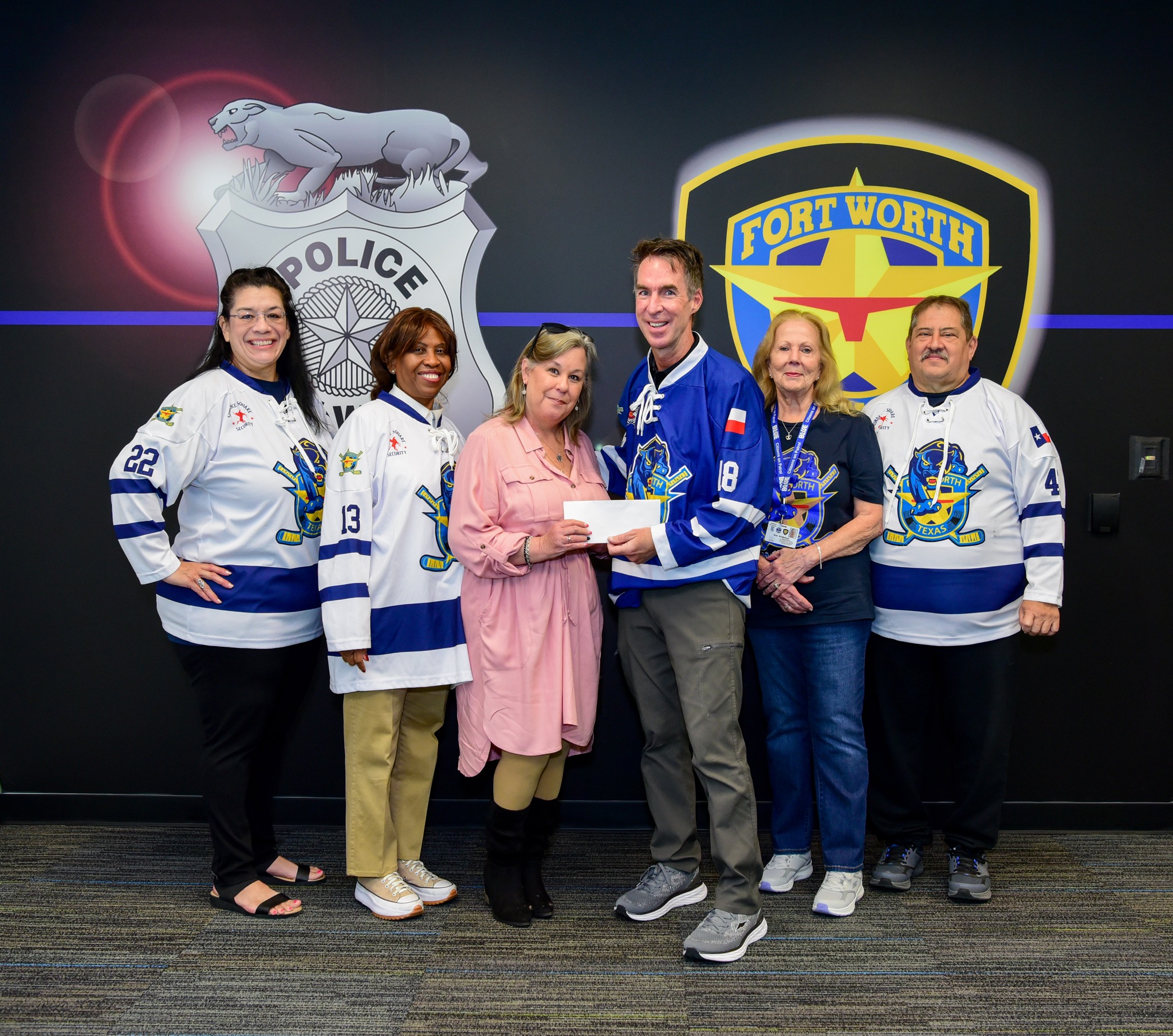 Fort Worth Panthers Police Hockey Team